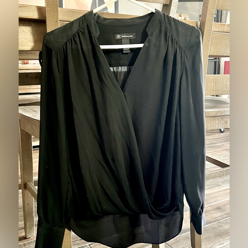 INC black blouse